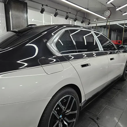 화성 수원 BMW 7시리즈 투톤 고광택 랩핑 시공 / 경기 화성