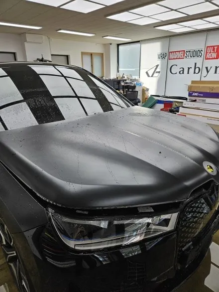 BMW IX 무광 PPF. 부담 없이 매트 컬러를 유지하는 비결. 영통구 권선구 울트론 PPF. / 경기 화성