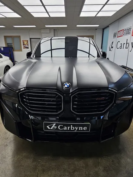 판교 PPF, 같은 블랙 다른 느낌. BMW XM 무광 전체 ppf 시공기. / 경기 화성