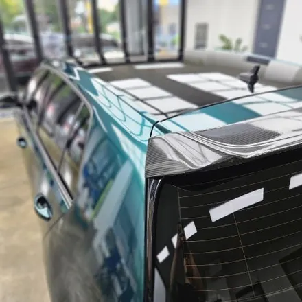 수원 영통구 랩핑, 과감한 도전 끝엔 임팩트 강한 변신. 골프 고광택 랩핑. / 경기 화성