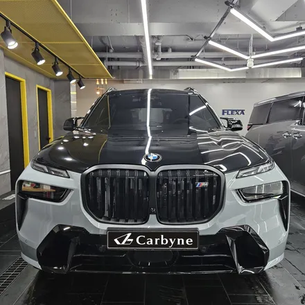BMW X7 고광택 투톤 랩핑 시공 후기 고급스러운 스타일로 새롭게 변신!! / 경기 화성