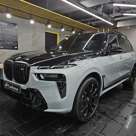 BMW X7 고광택 투톤 랩핑 시공 후기 고급스러운 스타일로 새롭게 변신!! / 경기 화성