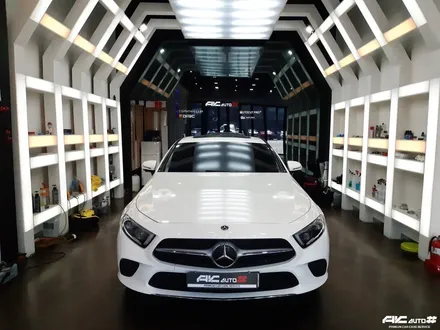 파주일산 벤츠 CLS400d 기존필름 제거후 스미스클럽T2 썬팅 시공. / 고양 덕양구 동산동