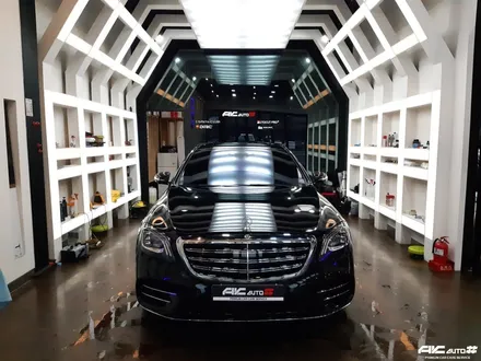 파주일산 벤츠 S350d 3M 세틴레드 전체 랩핑 시공. / 고양 덕양구 동산동