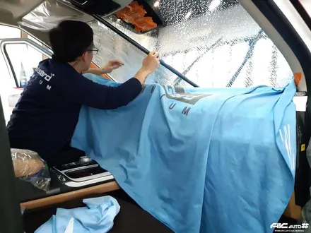 KIA 카니발 KA4 신차 솔라가드 프리미엄 보그 썬팅 시공 파주 일산 김포 시공점. / 고양 덕양구 동산동