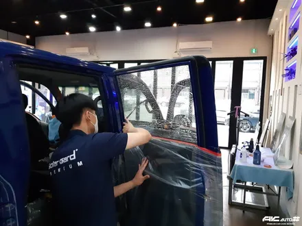 KIA 봉고3 기존 썬팅제거후 스미스클럽T2 파주 썬팅 시공. / 고양 덕양구 동산동