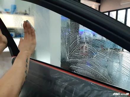 벤츠 S350(W221) 기존 썬팅지 제거후 디텍 오로라 파주 썬팅 시공. / 고양 덕양구 동산동