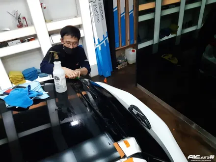 렉서스 CT200h 파주 탑폴리에 루프스킨 시공. / 고양 덕양구 동산동