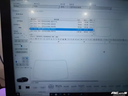 그랜저HG 기존 필름 제거후 파주 디텍 오로라 썬팅 시공. / 고양 덕양구 동산동