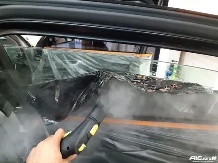 파주 AUDI A6 솔라가드 프리미엄 보그 썬팅, 블랙박스 ITB-7000eco, 탑폴리에 루프스킨 시공기. / 고양 덕양구 동산동