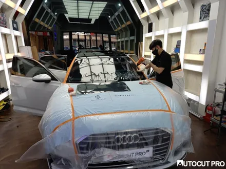 AUDI A6(C8) 기존 필름 제거후 스미스클럽T2 파주 썬팅 재시공. by 오토컷프로샵 파주점. / 고양 덕양구 동산동