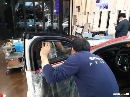 파주일산 BMW 520d(G30) 기존필름 제거후 솔라가드 퀀텀 썬팅 시공. / 고양 덕양구 동산동