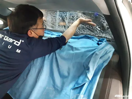 그랜저 HG 기존필름 제거 후 디텍 오로라 썬팅 시공 파주 일산 김포 시공점. / 고양 덕양구 동산동