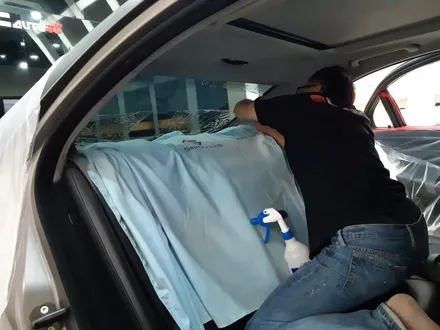 파주일산 벤츠 S550(W221) 기존필름제거 후 디텍 오딘 썬팅 시공. / 고양 덕양구 동산동