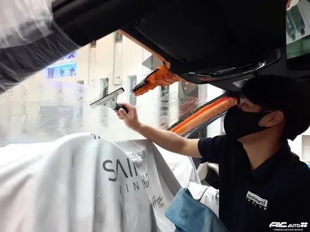 AUDI A4(B9) 기존 썬팅지 제거 후 솔라가드 프리미엄 퀀텀 파주 썬팅 시공. / 고양 덕양구 동산동