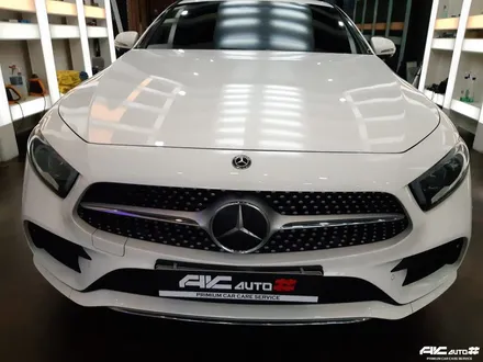 파주일산 벤츠 CLS 450 3M 세틴 다크그레이필름 전체랩핑 시공. / 고양 덕양구 동산동