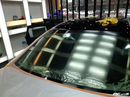 파주 AUDI A6 솔라가드 프리미엄 보그 썬팅, 블랙박스 ITB-7000eco, 탑폴리에 루프스킨 시공기. / 고양 덕양구 동산동
