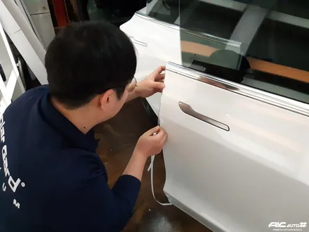 파주일산 테슬라 모델3 신차 스미스클럽T2 틴팅시공. / 고양 덕양구 동산동