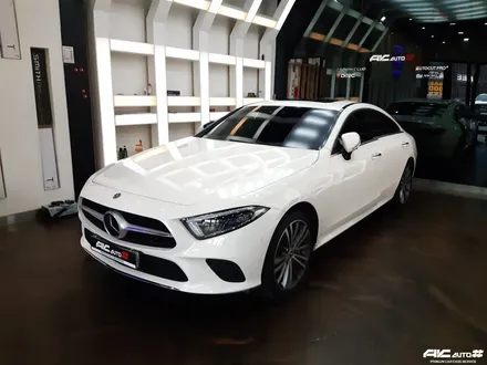 파주일산 벤츠 CLS400d 기존필름 제거후 스미스클럽T2 썬팅 시공. / 고양 덕양구 동산동