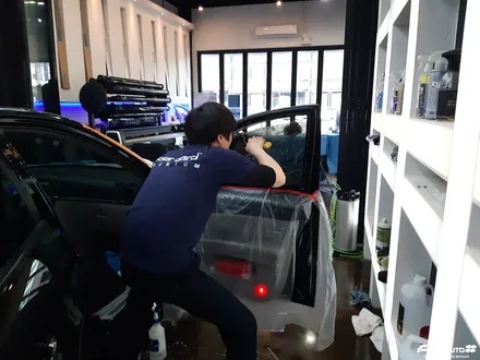 NF쏘나타 기존 필름 제거 후 파주 세인트아모 루틴72 썬팅. / 고양 덕양구 동산동