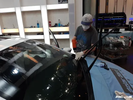 KIA K3(1세대) 기존 필름제거 후 세인트아모 루틴72 파주 썬팅 재시공. / 고양 덕양구 동산동