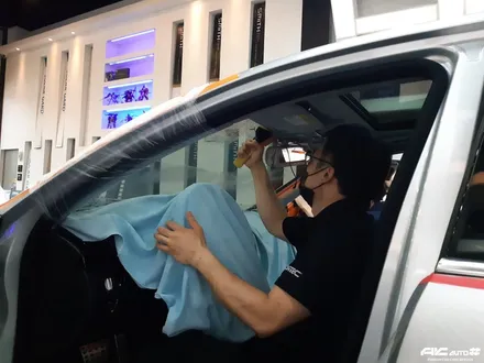 벤츠 S350(W221) 기존 썬팅지 제거후 디텍 오로라 파주 썬팅 시공. / 고양 덕양구 동산동