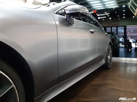 파주일산 벤츠 CLS 450 3M 세틴 다크그레이필름 전체랩핑 시공. / 고양 덕양구 동산동