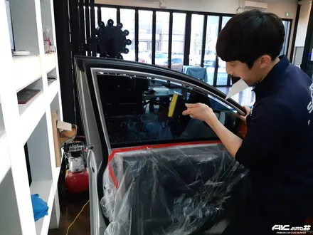 I40 기존 필름 제거 후 디텍 헤임달(DM), 오로라 썬팅 재시공 파주 일산 김포 시공점. / 고양 덕양구 동산동