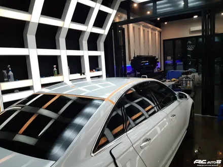파주일산 AUDI A6 탑폴리에 루프스킨 시공. / 고양 덕양구 동산동