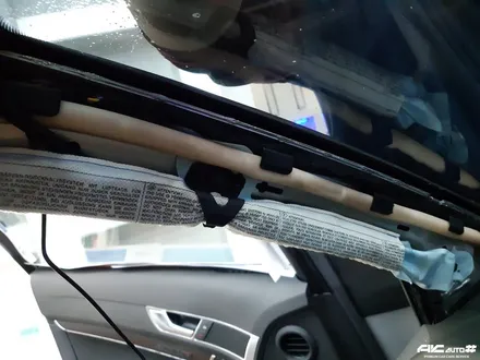 파주 AUDI A6 솔라가드 프리미엄 보그 썬팅, 블랙박스 ITB-7000eco, 탑폴리에 루프스킨 시공기. / 고양 덕양구 동산동