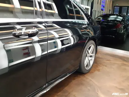 파주일산 벤츠 S350d 3M 세틴레드 전체 랩핑 시공. / 고양 덕양구 동산동