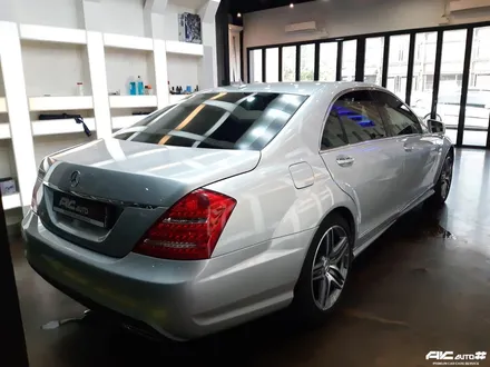 벤츠 S350(W221) 기존 썬팅지 제거후 디텍 오로라 파주 썬팅 시공. / 고양 덕양구 동산동