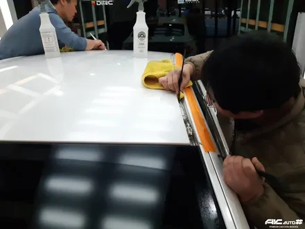 파주 그랜저HG 탑폴리에 루프스킨 시공. / 고양 덕양구 동산동