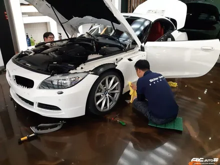 파주 BMW Z4 투톤 전체랩핑 시공. / 고양 덕양구 동산동
