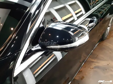 파주일산 벤츠 S350d 3M 세틴레드 전체 랩핑 시공. / 고양 덕양구 동산동