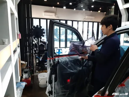 렉스턴2 기존필름 제거후 스미스클럽 T2 썬팅 시공 파주 일산 김포 시공점. / 고양 덕양구 동산동