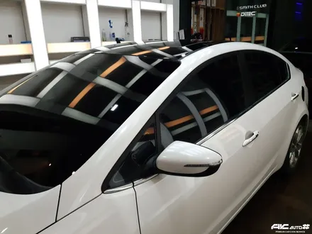 파주 KIA K3 스미스클럽T0 틴팅재시공, 탑폴리에루프스킨, ITB7000eco 블랙박스 장착. / 고양 덕양구 동산동