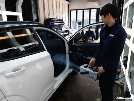 코나 N-Line 신차 세인트아모 스퍼터82 썬팅 파주 일산 김포 시공점. / 고양 덕양구 동산동