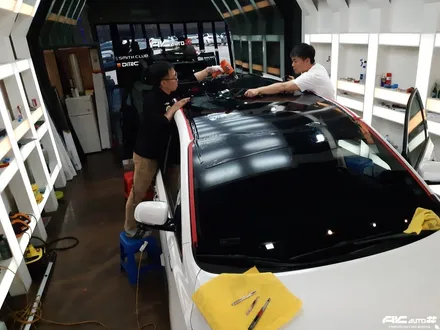 파주 KIA 올뉴 카니발 3M 2080 루프스킨, 투톤랩핑 시공. / 고양 덕양구 동산동