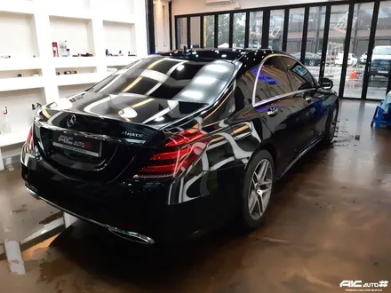 파주일산 벤츠 S350d 3M 세틴레드 전체 랩핑 시공. / 고양 덕양구 동산동