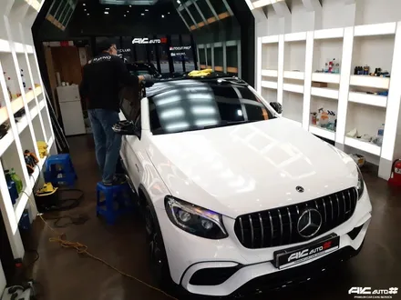 파주일산 벤츠 GLC43 AMG 에이버리 슈프림 필름 루프스킨 시공. / 고양 덕양구 동산동