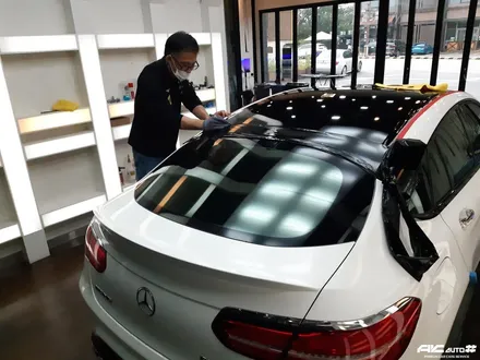 파주일산 벤츠 GLC43 AMG 에이버리 슈프림 필름 루프스킨 시공. / 고양 덕양구 동산동