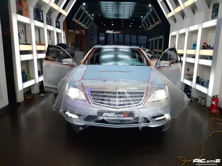 벤츠 S350(W221) 기존 썬팅지 제거후 디텍 오로라 파주 썬팅 시공. / 고양 덕양구 동산동