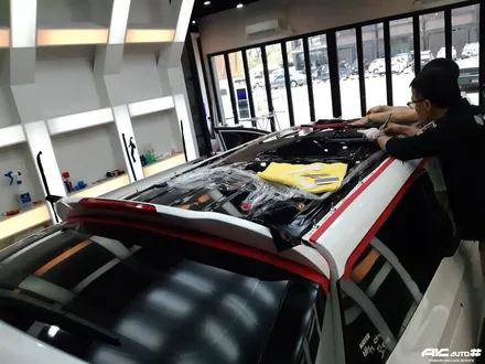 파주 KIA 올뉴 카니발 3M 2080 루프스킨, 투톤랩핑 시공. / 고양 덕양구 동산동