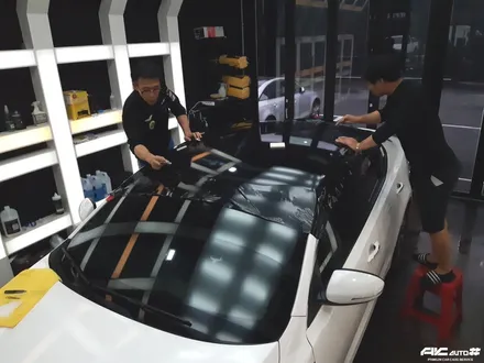 파주일산 KIA 1세대 K5 하이브리드 3M2080 루프스킨 시공. / 고양 덕양구 동산동