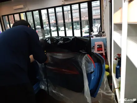 파주일산 BMW M4 기존필름 제거후 솔라가드 퀀텀 썬팅 재시공. / 고양 덕양구 동산동