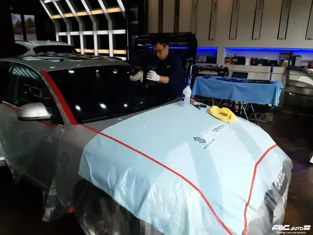 파주일산 AUDI A6 S-Line 기존필름 제거후 스미스클럽 썬팅 시공. / 고양 덕양구 동산동
