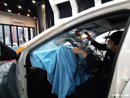 그랜저HG 기존 필름 제거후 파주 디텍 오로라 썬팅 시공. / 고양 덕양구 동산동