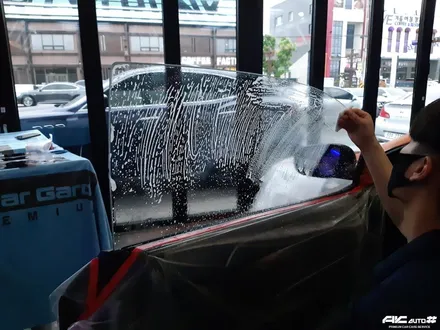 포르테쿱 기존 썬팅지 제거후 세인트아모 루틴72 파주 썬팅 시공. / 고양 덕양구 동산동