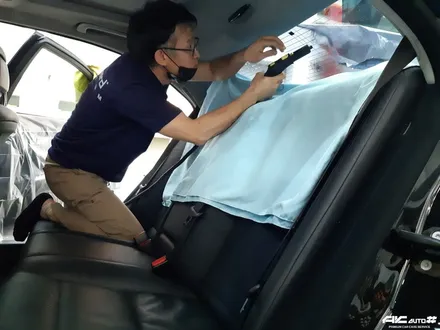 벤츠 S350(W221) 기존 썬팅 제거후 디텍 오로라 파주 썬팅 시공. / 고양 덕양구 동산동